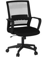 Office Chair Ergonomic Chair Mid Back Mesh Desk Chair Adjustable Height,... - £52.14 GBP