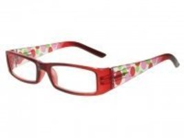 GL2106RED +2.0 Fizzy Red Spotty Summer Reading Glasses - £12.50 GBP