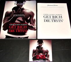 2005 Movie GET RICH OR DIE TRYIN&#39; PRESS KIT 34 Photo CD-ROM Production N... - $13.99