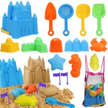 Beach Toys For Kids 3-10, Sand Toys For Toddlers Kids Sand Castle Toys With Beac - £34.92 GBP