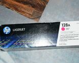 HP 128A CE323A Magenta Toner Cartridge New in box Genuine oem - $42.30