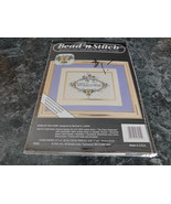 Beaded N Stitch Jeweled Welcome Counted Cross Stitch Kit - €5,98 EUR