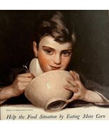 Kelloggs Toasted Corn Flakes 1917 Advertisement Food Shortage Lithograph... - $1,106.64 MXN