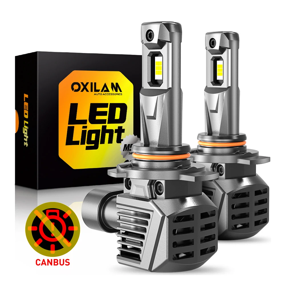 OXILAM 2Pcs 9012 Hir2 LED Headlight Canbus Bulb 22000LM Super Bright H7 9005 HB3 - £29.46 GBP+