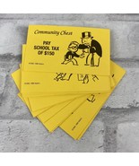 Hasbro Parker Brothers Monopoly Community Chest Cards Complete Set of 16... - £4.16 GBP