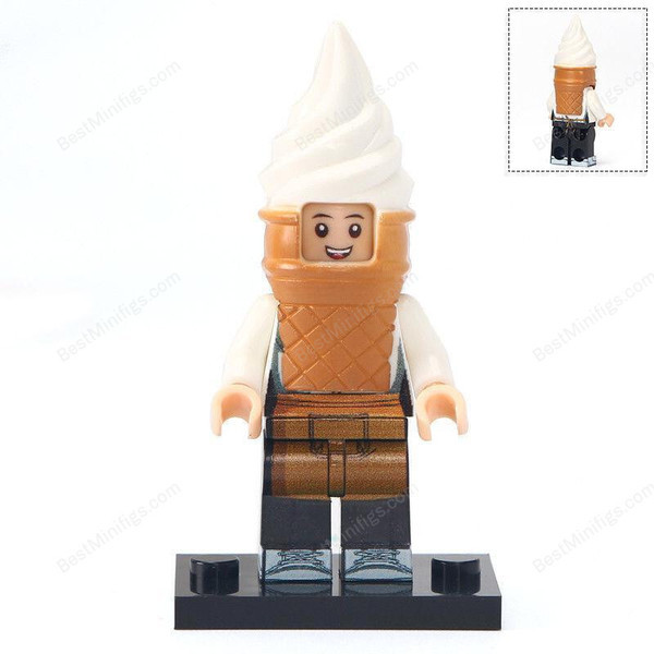 New The Ice Cream Man City Series Moc Minifigures Block For Kids Gift Kids