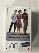Sixteen Candles 500-Piece Puzzle in Retro VHS Case Blockbuster - £5.93 GBP