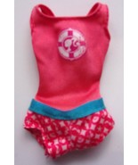 BARBIE doll LIFEGUARD swimming suit bathing V7124 pink one piece 2010 VGUC! - €3,46 EUR