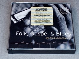 Folk, Gospel &amp; Blues: Will the Circle Be Unbroken (CD, 2-disc set) - $11.00