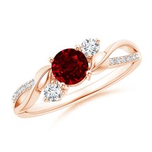 Authenticity Guarantee

ANGARA Natural 0.8 Ct Ruby and Diamond Twisted Vine R... - £2,457.13 GBP