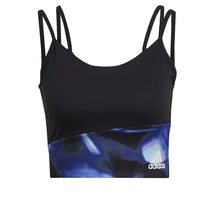 adidas x Zoe Saldana AEROREADY Bra Top Women&#39;s, Black, Size XS - £13.31 GBP