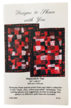 Hopscotch Too Quilt Pattern 43&quot; x 60.5&quot; Showcase Your Special Fabric Pri... - $9.74