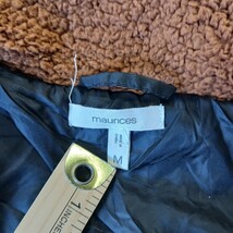 Maurices RN#51783 Women's M Brown/Red/Black Full Zip Flannel Buffalo Plaid Vest image 3