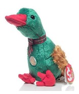 Greetings The Goose Duck Ty Beanie Baby of The Months Retired MWMT - $8.95