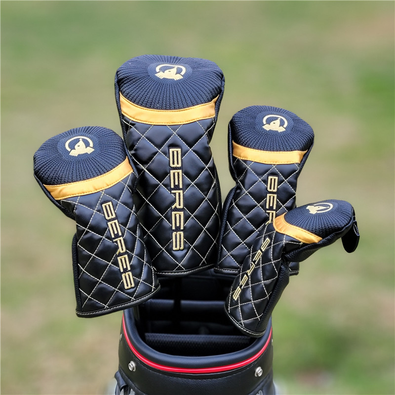 Golf Club Driver Fairway Wood Hybrid Putter Head Cover Honma Classic Cus... - $14.50+
