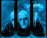 Glow in the Dark Uncle Fester and Thing Addams Family Painting Cup Mug T... - £17.77 GBP