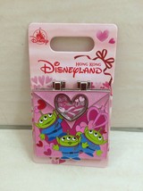 Hong Kong Disneyland Green Aliens Pin. Toy Story Valentine Love Letter. Rare - £62.06 GBP
