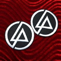 2 BAND PATCHES EMBROIDERED CANVAS LINKIN PARK BADGES IRON ON PATCHES - £15.94 GBP