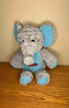 DanDee Collectors&#39; Choice gray elephant Plush with sparkle heart - £10.46 GBP