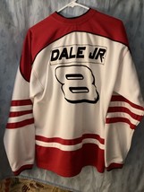 Dale Earnhardt Jr. Vtg Winner&#39;s Circle Budweiser Hockey Jersey Men&#39;s Adult L - $20.90