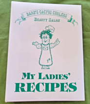 Quartzsite AZ LaPaz Valley Barb&#39;s Cactus Curlers Beauty Salon My Ladies Recipes - £8.66 GBP