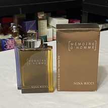 Memoire D&#39;Homme by Nina Ricci Men, 3.3 fl.oz / 100 ml EDT Spray, Vintage Classic - £119.09 GBP