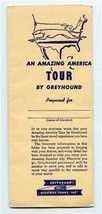 1950&#39;s Northland Greyhound Bus Lines Tour Documents Itinerary Map Florid... - £14.85 GBP