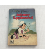 Vintage Walt Disney Johnny Appleseed story hour series small HC book mel... - $24.70
