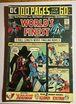 WORLD&#39;S FINEST COMICS #223 ~ DC COMICS 1974 ~ VG/F Batman Deadman Superman - $14.01
