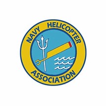 Navy Helicopter Association Patch - Wall Decal - Variety of Sizes Available - $4.00