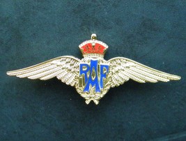 ROYAL AIR FORCE RAF WINGS LAPEL PIN BADGE 3.2 INCHES - $7.46