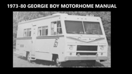 GEORGIE BOY 1973-1980 MOTORHOME MANUALs 330 pg Class A &amp; C RV Service &amp; ... - $24.74