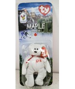 Maple The Bear-1997 McDonald&#39;s Ty Beanie Baby With Rare Errors 1993 OakB... - $78.00 CAD