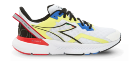 Diadora Men&#39;s Mythos Blushield Volo 3  White/Black/Yellow Fluo - £59.15 GBP