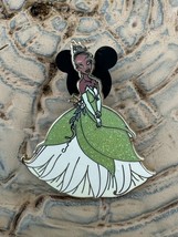 Disney Pin 2009 Princess & the Frog Tiana Sparkle Gown Dress - £11.70 GBP