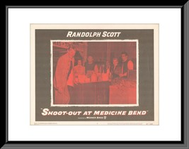 Shoot-Out at Medicine Bend 1957 original vintage lobby card - £102.22 GBP