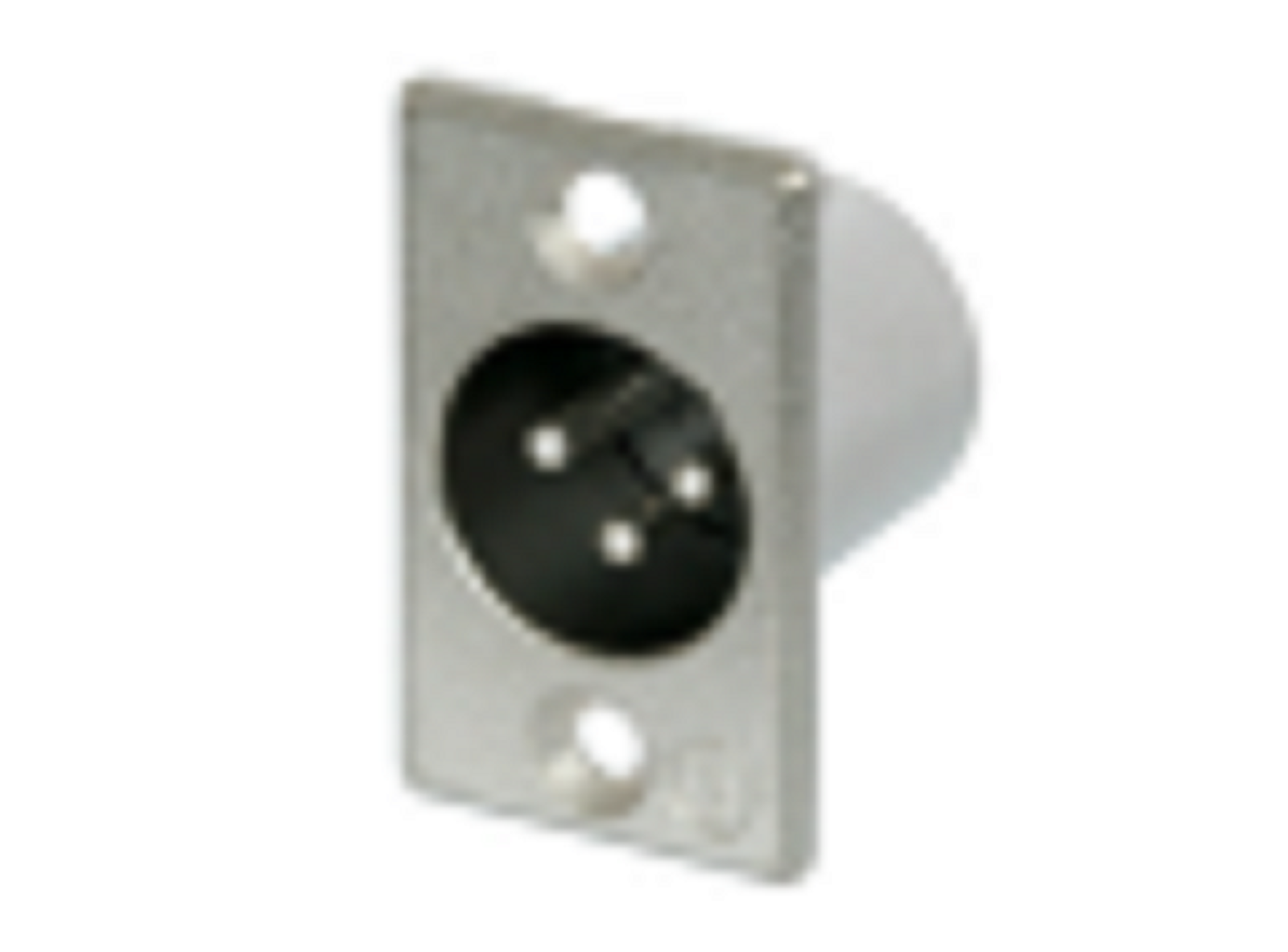  nc3mp d3m  xlr male chassis  receptacle neutrix 3 pole   - $4.70