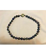 Vintage Blue Cloisonne Necklace - $91.82 CAD