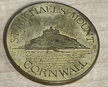 Vintage St. Michael&#39;s Mount Cornwall Wedding Coin KG JD - $19.79