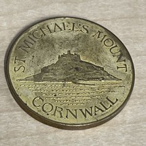 Vintage St. Michael&#39;s Mount Cornwall Wedding Coin KG JD - £15.81 GBP