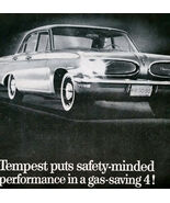 1961 Pontiac Tempest Advertisement Automobilia Classic Vintage Car DWII32 - €17,04 EUR