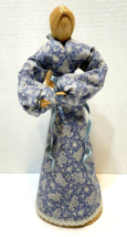 Vintage 1988 Handmade Straw Doll A Mothers Love Signed 12 inches - $22.50