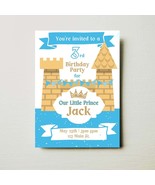 Blue Castle Personalized Birthday Invite - $190.17 MXN