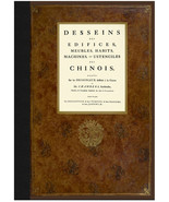 Sir William Chambers (1757) Desseins Des Edifices Meubles Habits. etc of... - $93.10