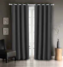 Energy Saver Shade Room Darkening Blackout Curtain Panel set 3 Different Colors