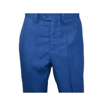 Men INSERCH premium Soft Linen Breathable 2pc Walking Leisure suit LS29116 Royal image 11