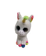 Ty Beanie Boos Pixy 6 in Tall Stuffed Animal Plush Toy Rainbow Mane Tail... - £5.52 GBP