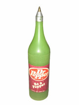 Rare VTG 60s Advertising Dr. Pepper Pen Plastic Bottle Italy 5” tall - $238.25