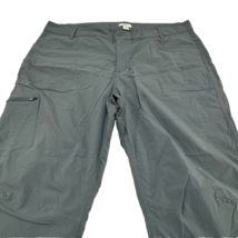 LL Bean Pants Womens Size 18 Hiking Trekking Nylon Cargo - £19.83 GBP
