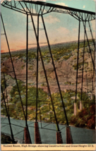 Vtg Postcard Sunset Route, HIgh Bridge, Showing Construction, 321 ft., PM 1913 - $6.79